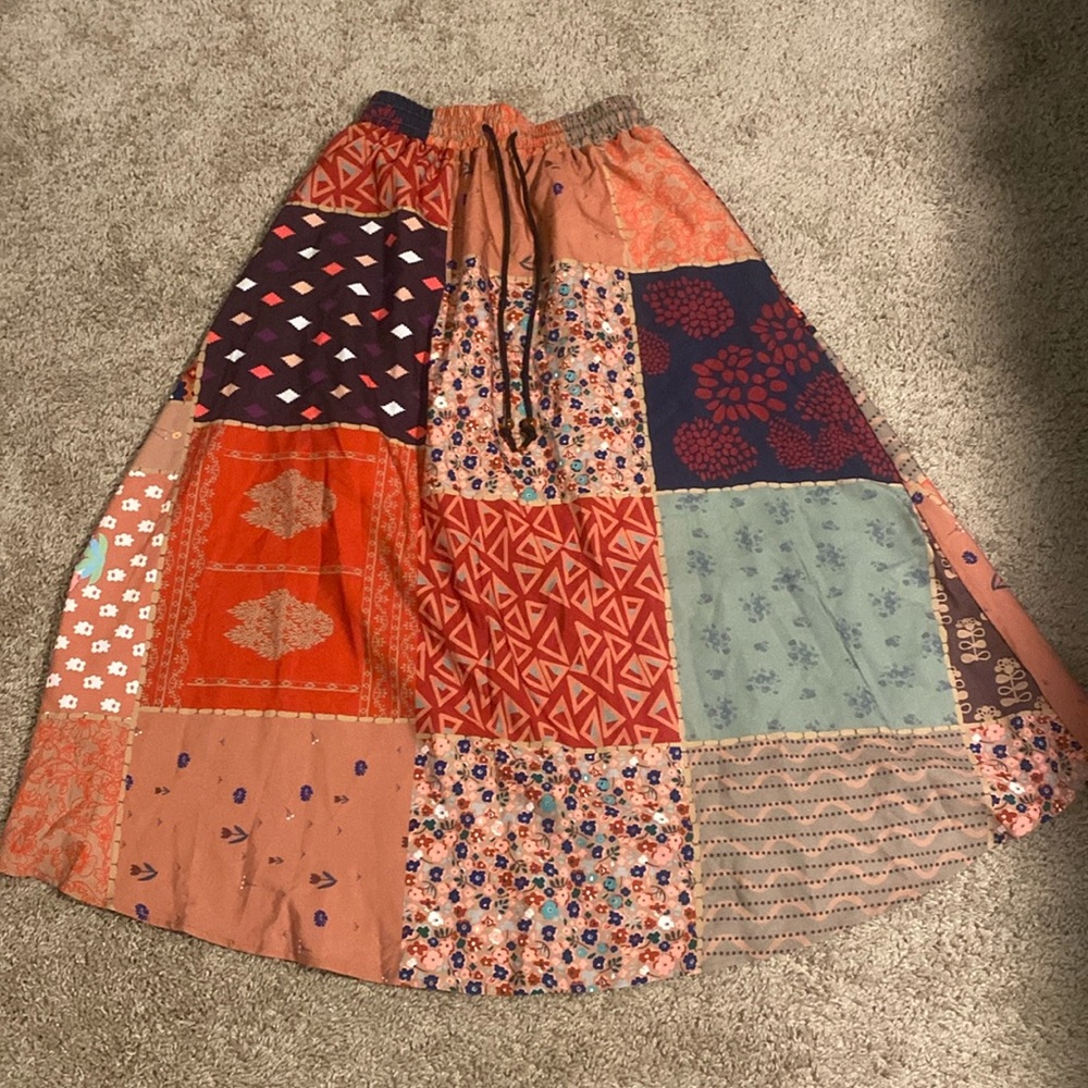 Boho Maxi Skirt